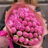 35 розовых пионов Флеминг